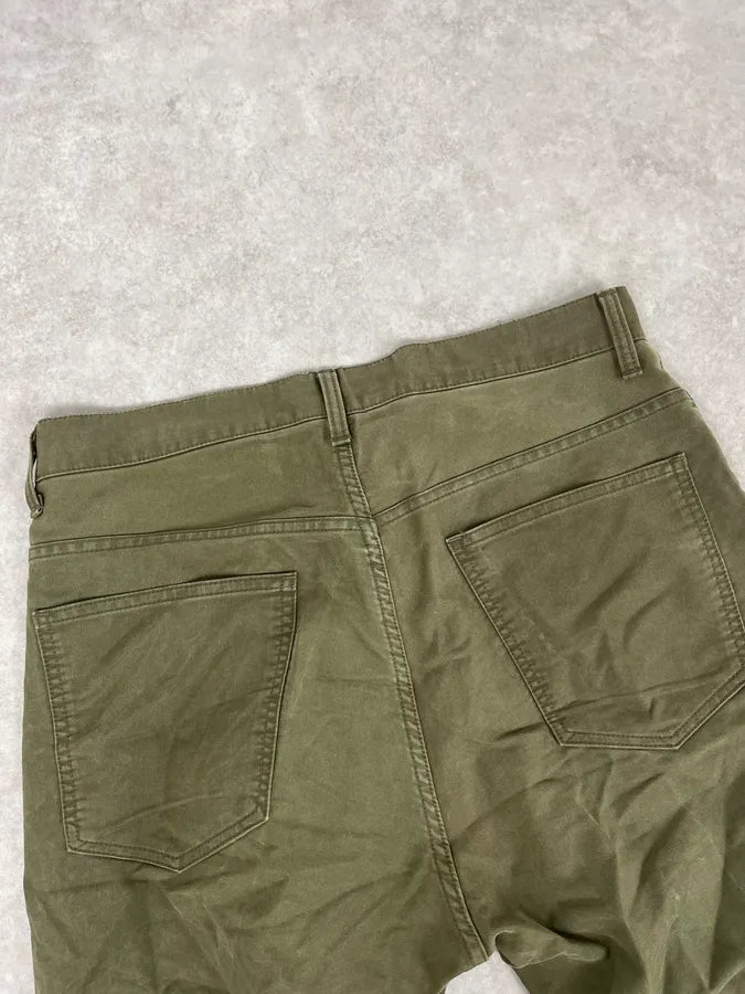AW2006 Junya Watanabe Khaki Green Rebel Chinos Pants mEEacAn 7