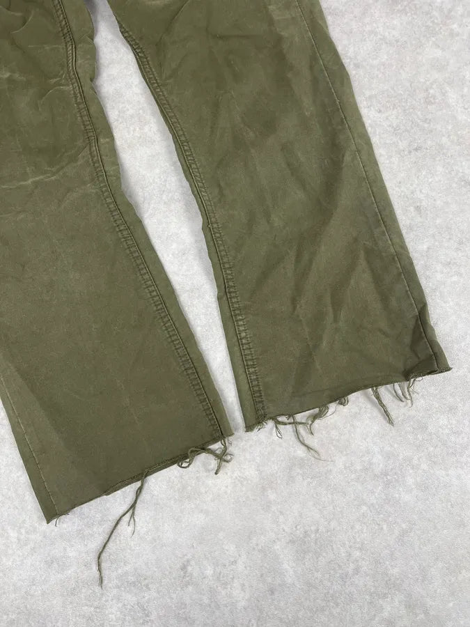 AW2006 Junya Watanabe Khaki Green Rebel Chinos Pants mEEacAn 8