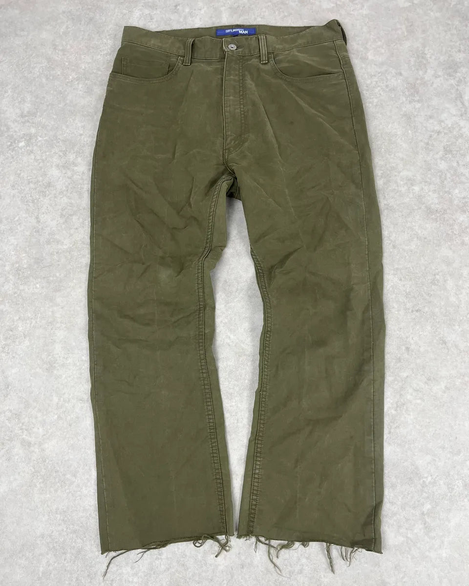 AW2006 Junya Watanabe Khaki Green Rebel Chinos Pants mEEacAn 0