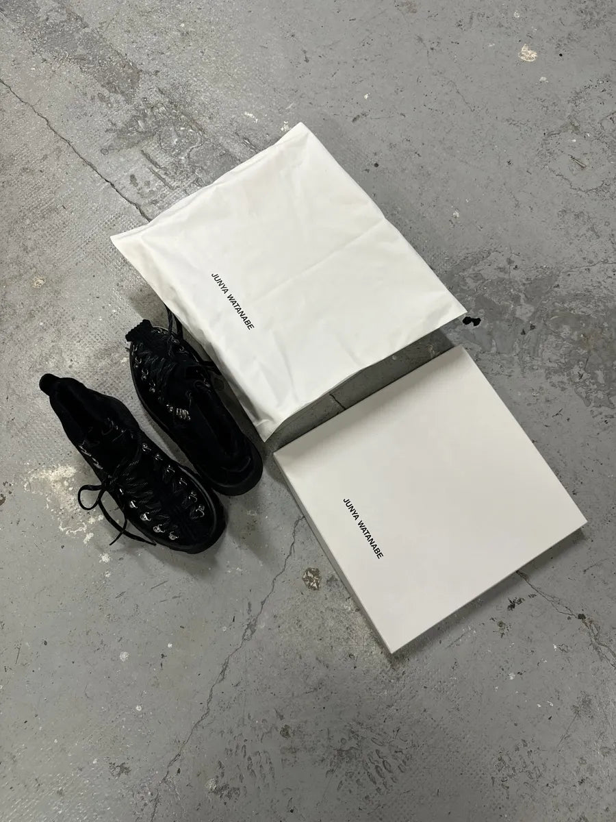 Junya Watanabe Pony Hair Black Mountain Boots eKnEmlP 12