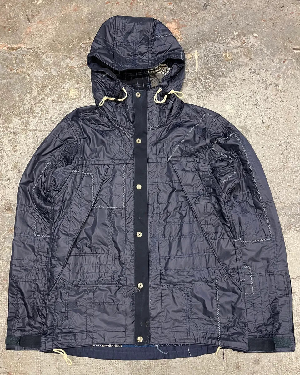 Junya Watanabe x Comme des Garçons Patchwork Hooded Reversible Junya Watanabe x Comme des Garçons Patchwork Hooded Reversible