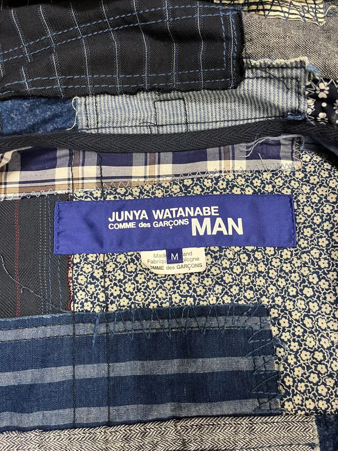 Junya Watanabe x Comme des Garçons Patchwork Hooded Reversible Jacket (M/L) sdOffxw 13