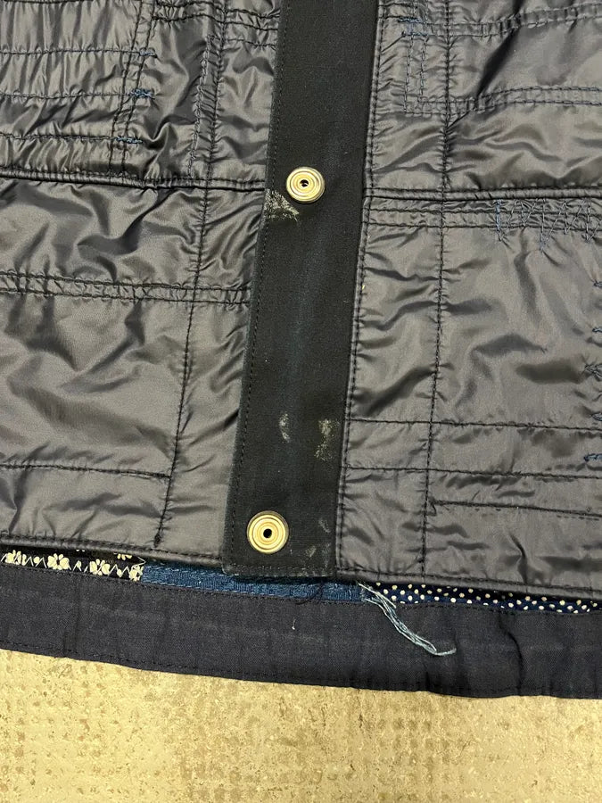 Junya Watanabe x Comme des Garçons Patchwork Hooded Reversible Jacket (M/L) sdOffxw 14