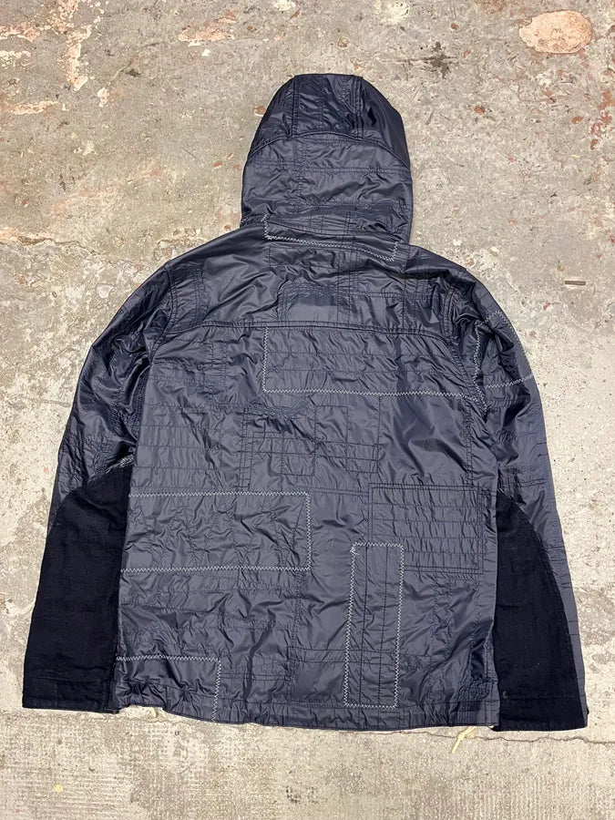 Junya Watanabe x Comme des Garçons Patchwork Hooded Reversible Jacket (M/L) sdOffxw 2