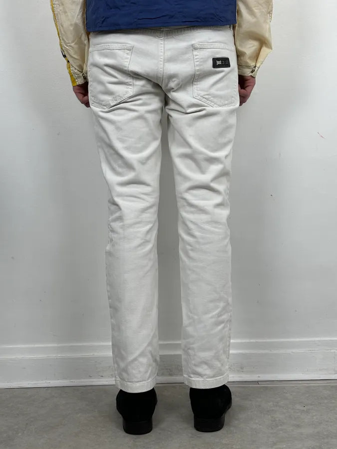 2010s Cavalli White Distressed Denim Jeans JbfnSPb 3