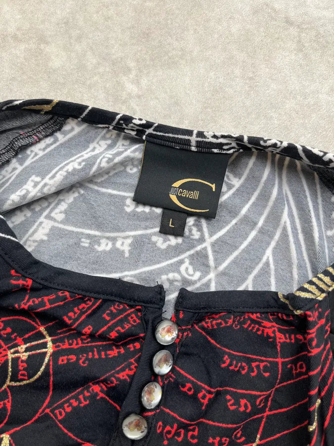 AW2003 Cavalli Black Astro World Longsleeve uVxNqFA 9