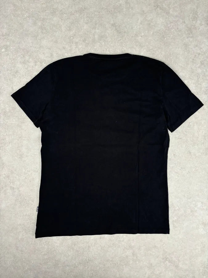 SS2016 Cavalli Black Smoke Kiss Graphic T-Shirt QBnbevB 4
