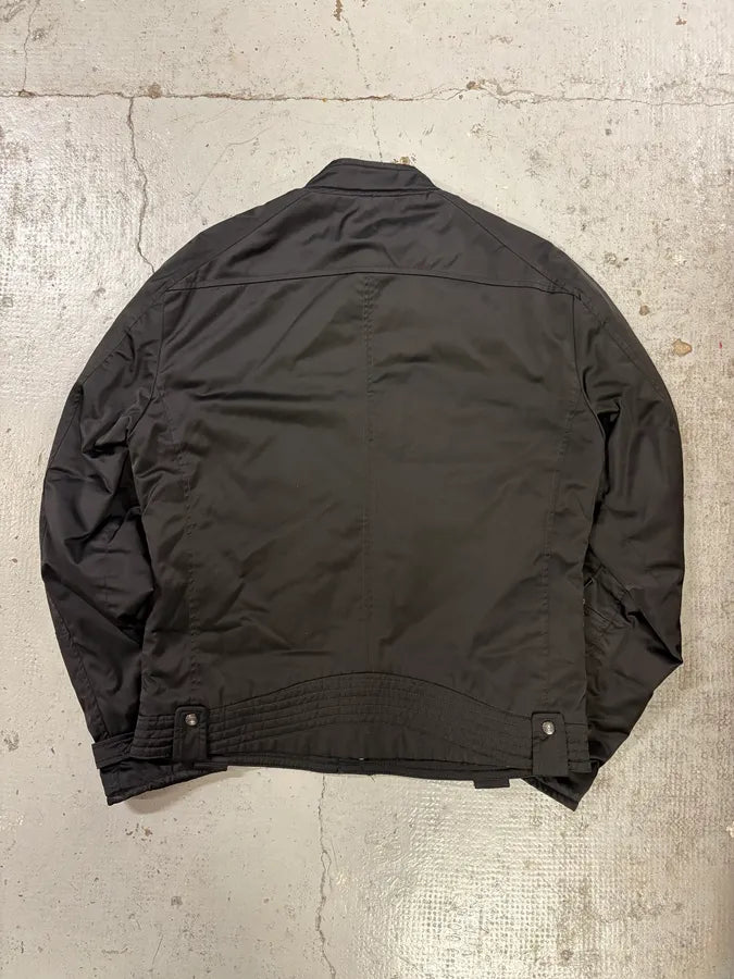 AW2008 Cavalli Black Nylon Obscure Bomber Jacket dFjUvIe 4
