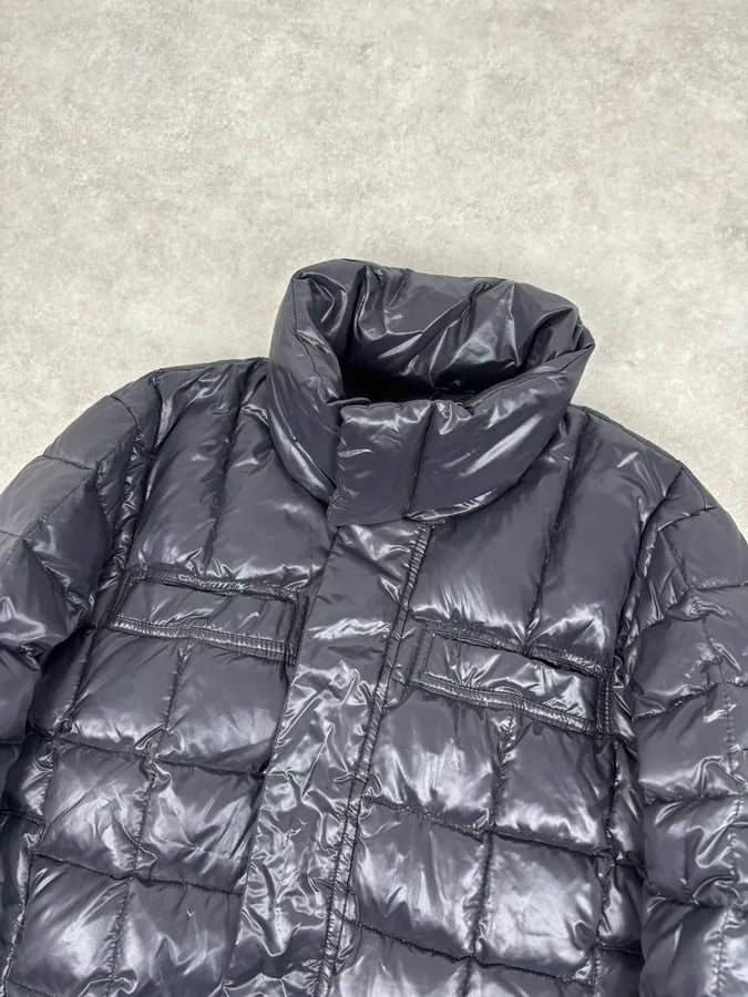 AW2011 Cavalli Black Nylon Quilted Puffer Jacket DMKoIcM 3