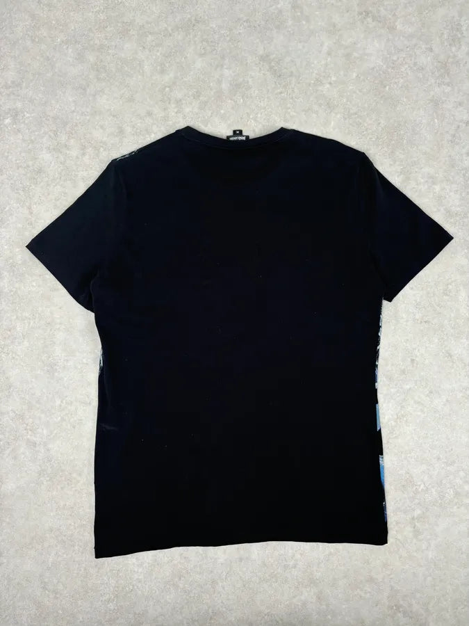 AW2015 Cavalli Black Snake Graphic Print T-Shirt ZPsVzao 4