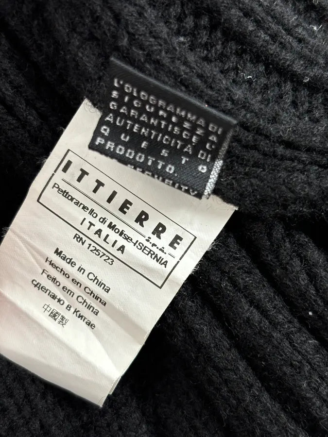 2010s Cavalli Black Wool Multi-Pocket Cargo Zip-up Sweater zwapkap 10