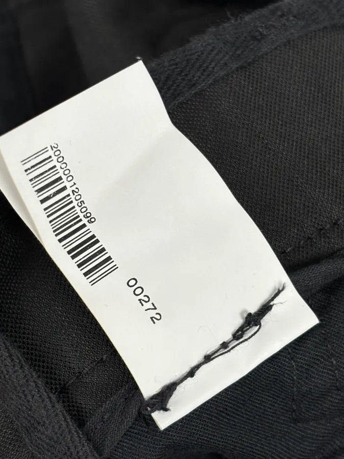 2000s Cavalli Black Avant-Garde Cargo Pants HyzRfDp 13