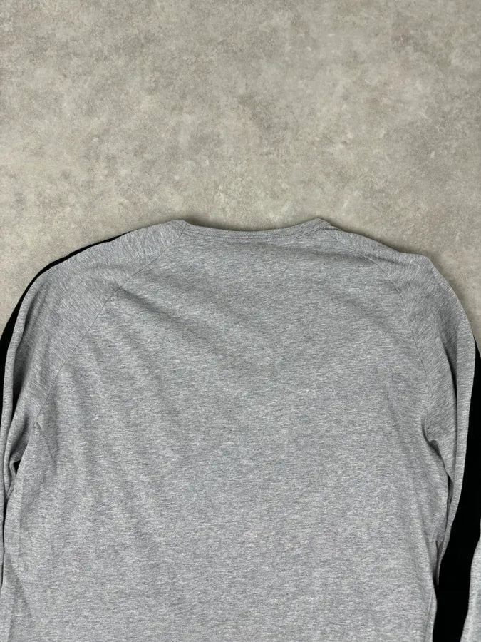AW2004 Cavalli Grey Flames Embroidered Longsleeve sTXmbRL 5