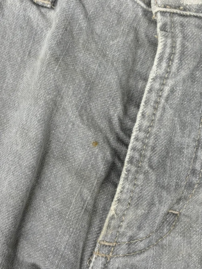 AW2004 Cavalli Grey Two Tone Denim Jeans PFQksqI 10