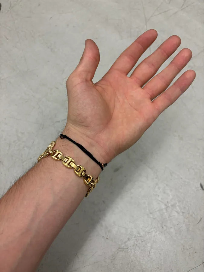 2010s Cavalli Guilded Metal Snake Links Bracelet kPdYtpz 2