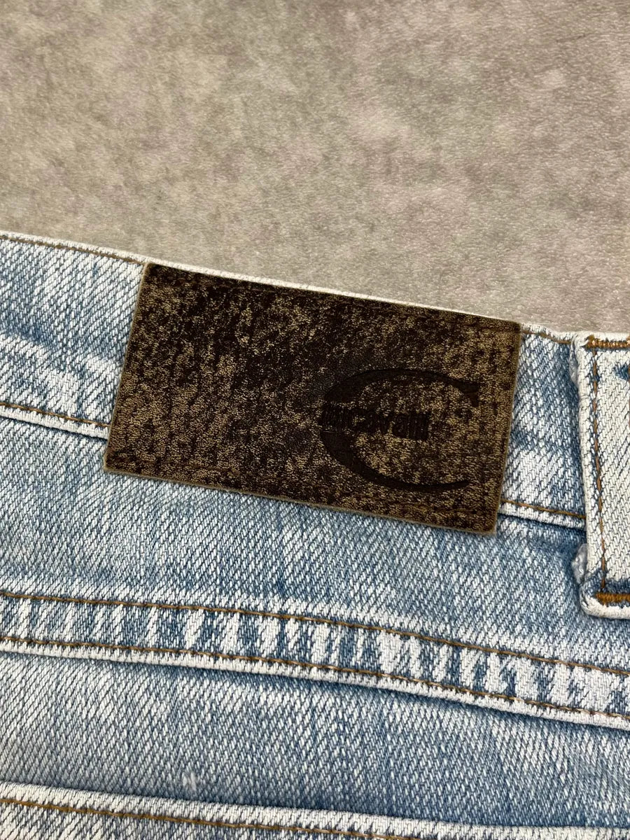 200s Cavalli Light Blue Faded Denim Jeans MvWYqkT 9