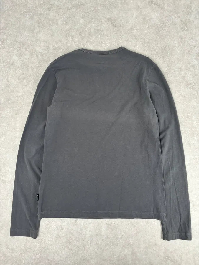 AW2003 Cavalli Grey Tiger Cloud Longsleeve T-Shirt  kiIwCzM 4