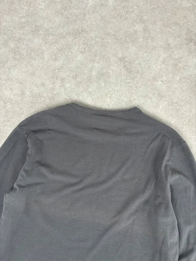 AW2003 Cavalli Grey Tiger Cloud Longsleeve T-Shirt  kiIwCzM 5