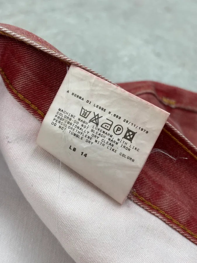 2000s Cavalli Red Gradient Relaxed Pants  iuifzDy 12