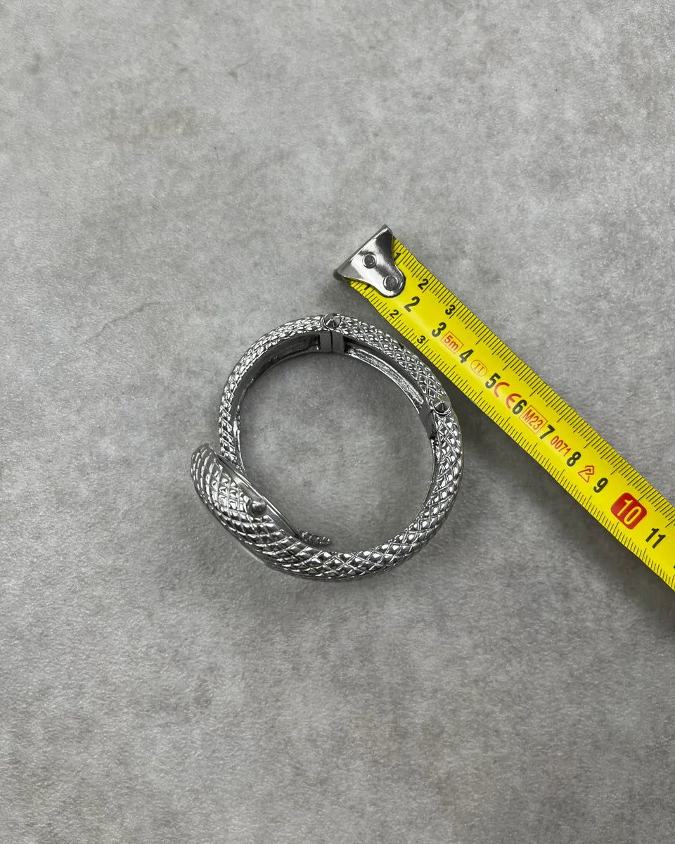 Just Cavalli Silver Grey Stainless Steel Snake Watch bDpZXUC 8