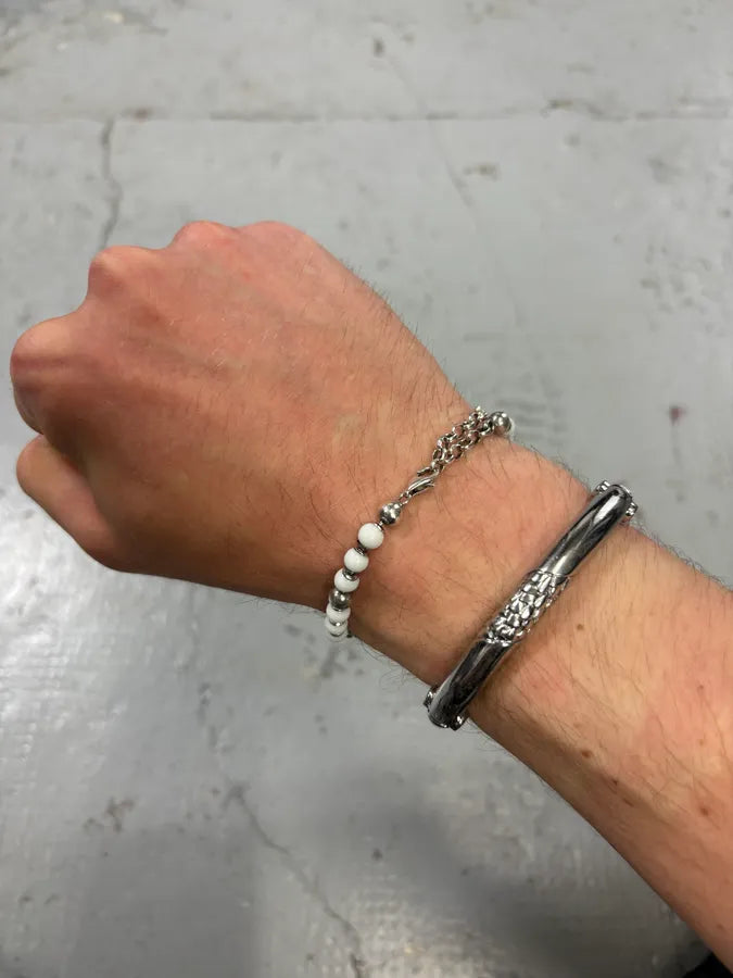 2000s Cavalli Silver Metal Snake Bracelet kdZbUMu 2