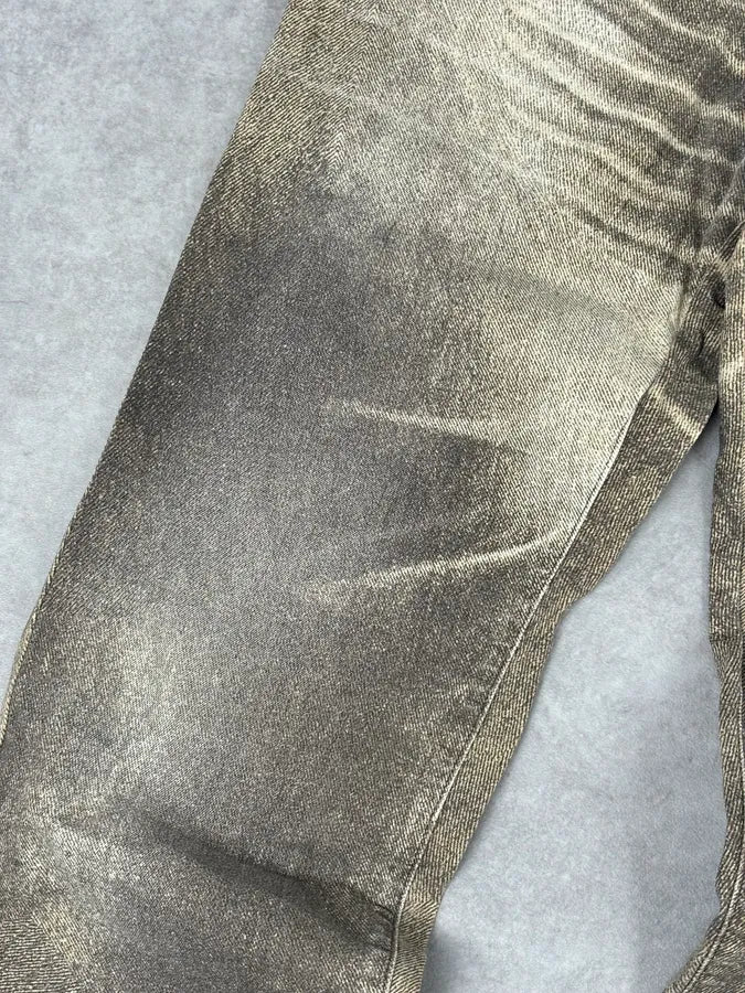 SS2004 Cavalli Taupe Sand Vitality Overprint Pants tLIxRcB 8