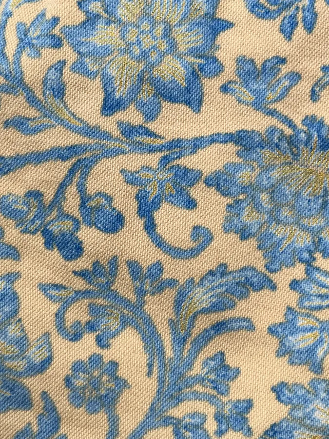 2000s Cavalli Turquoise Beige Floral Pants rdPccqA 9