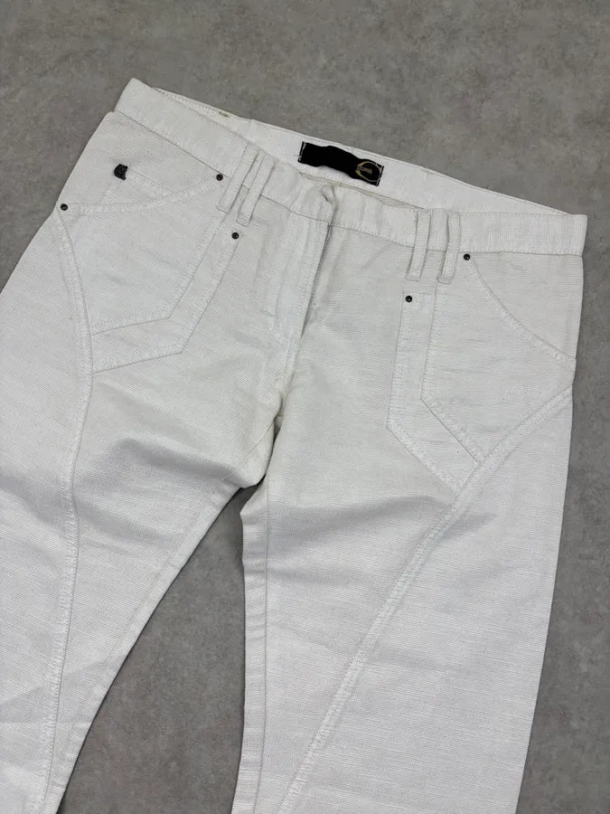 SS2004 Cavalli White Cozy Pants WCgLbXu 4