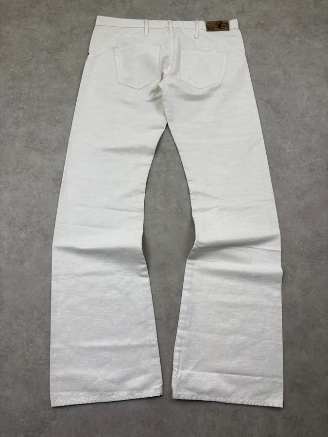 SS2004 Cavalli White Cozy Pants WCgLbXu 5