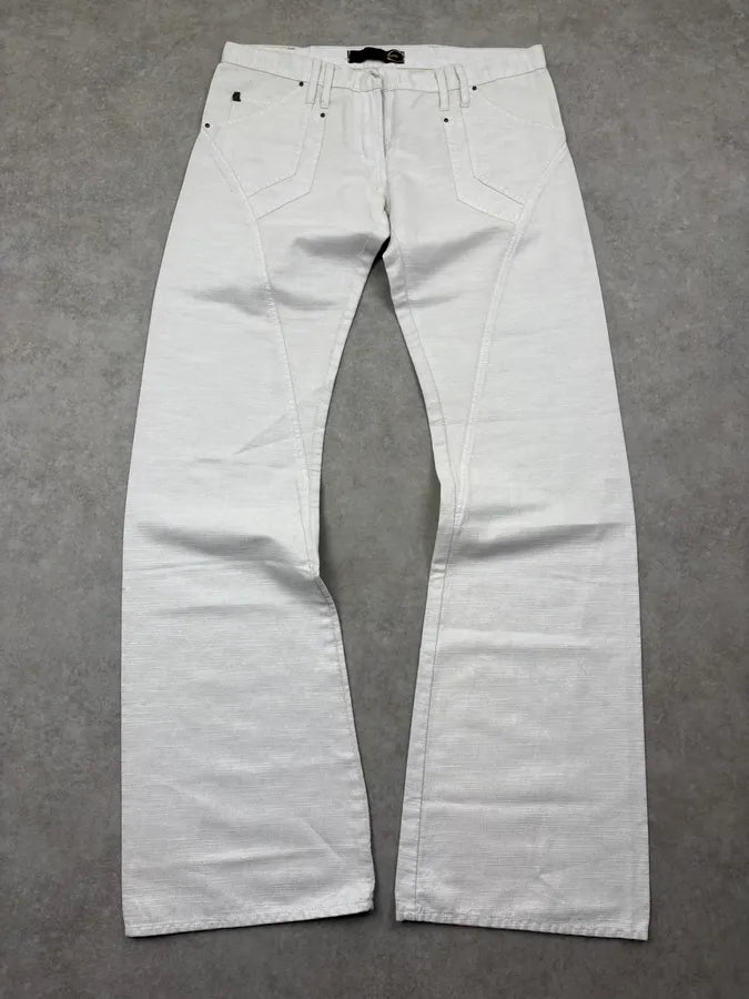 SS2004 Cavalli White Cozy Pants WCgLbXu 0