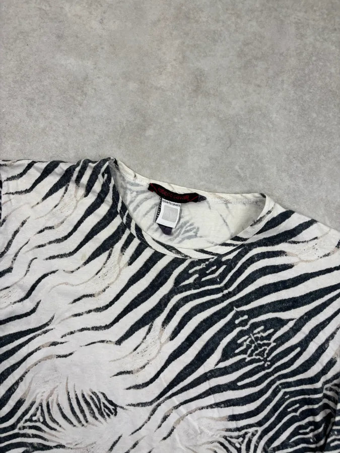2000s Cavalli Zebra Black & White Longsleeve dbqJKtG 3