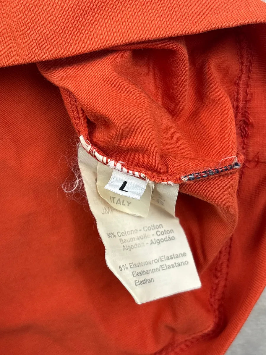 2000s Jean Paul Gaultier Orange Cross Longsleeve kELlsFkm 10