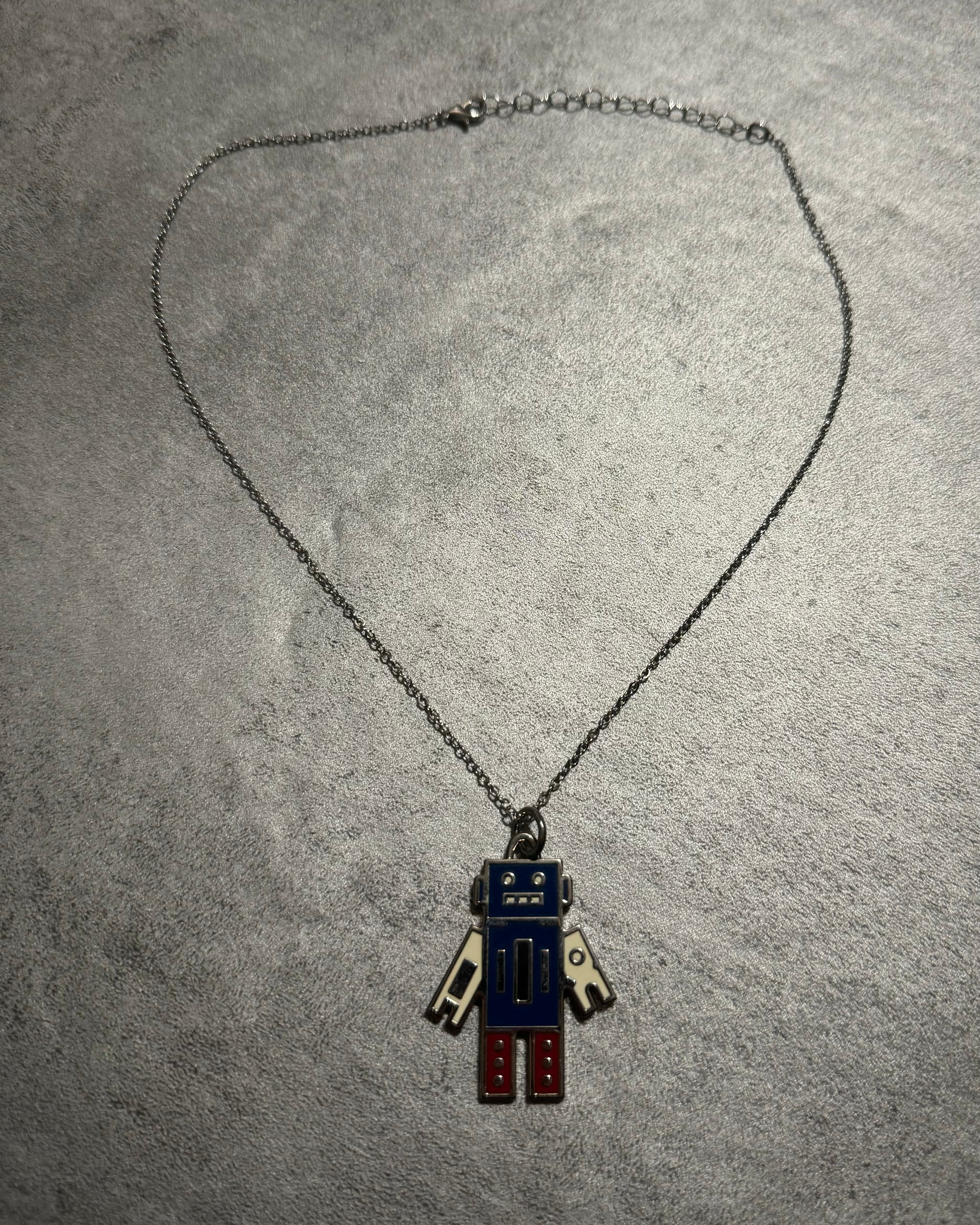 Prada Modern Robot Necklace (OS) - 2