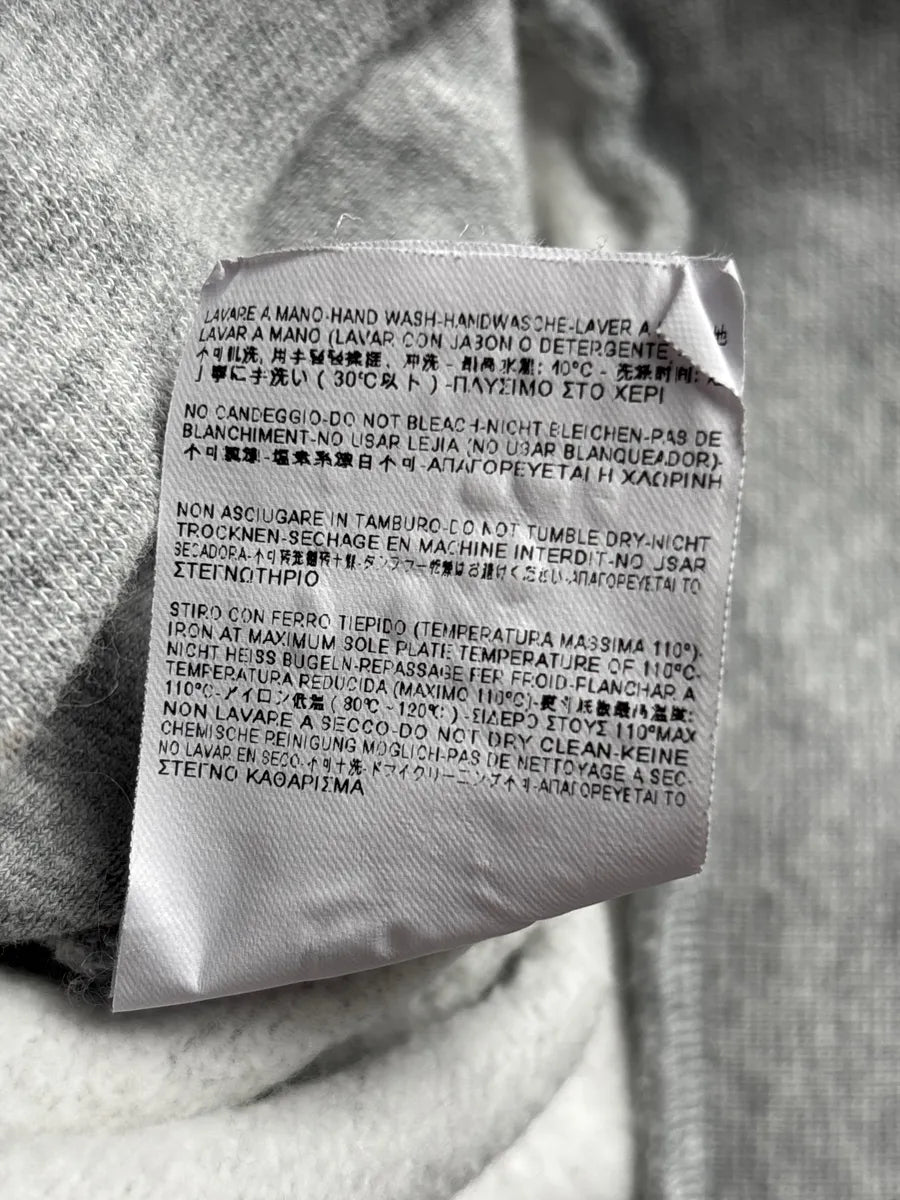 AW2014 Balenciaga Light Grey Contrast Panel Hoodie kVOBVbIV 11