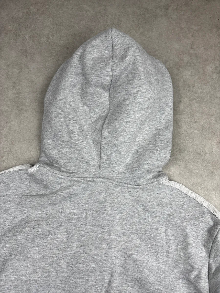 AW2014 Balenciaga Light Grey Contrast Panel Hoodie kVOBVbIV 6