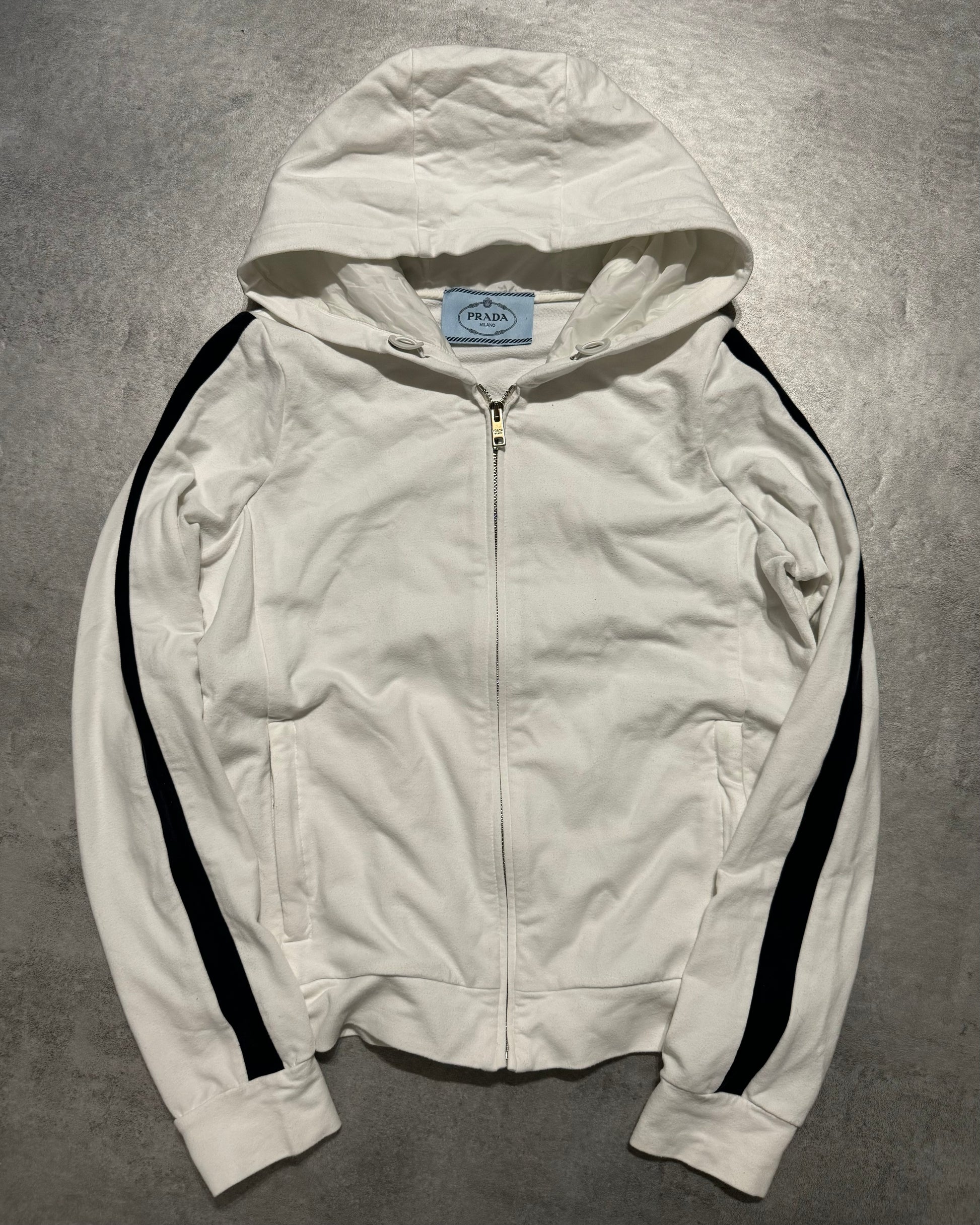 00s PRADA archive Pullover hoodie 深水光太着 00s PRADA archive Pullover hoodie 深水光太着