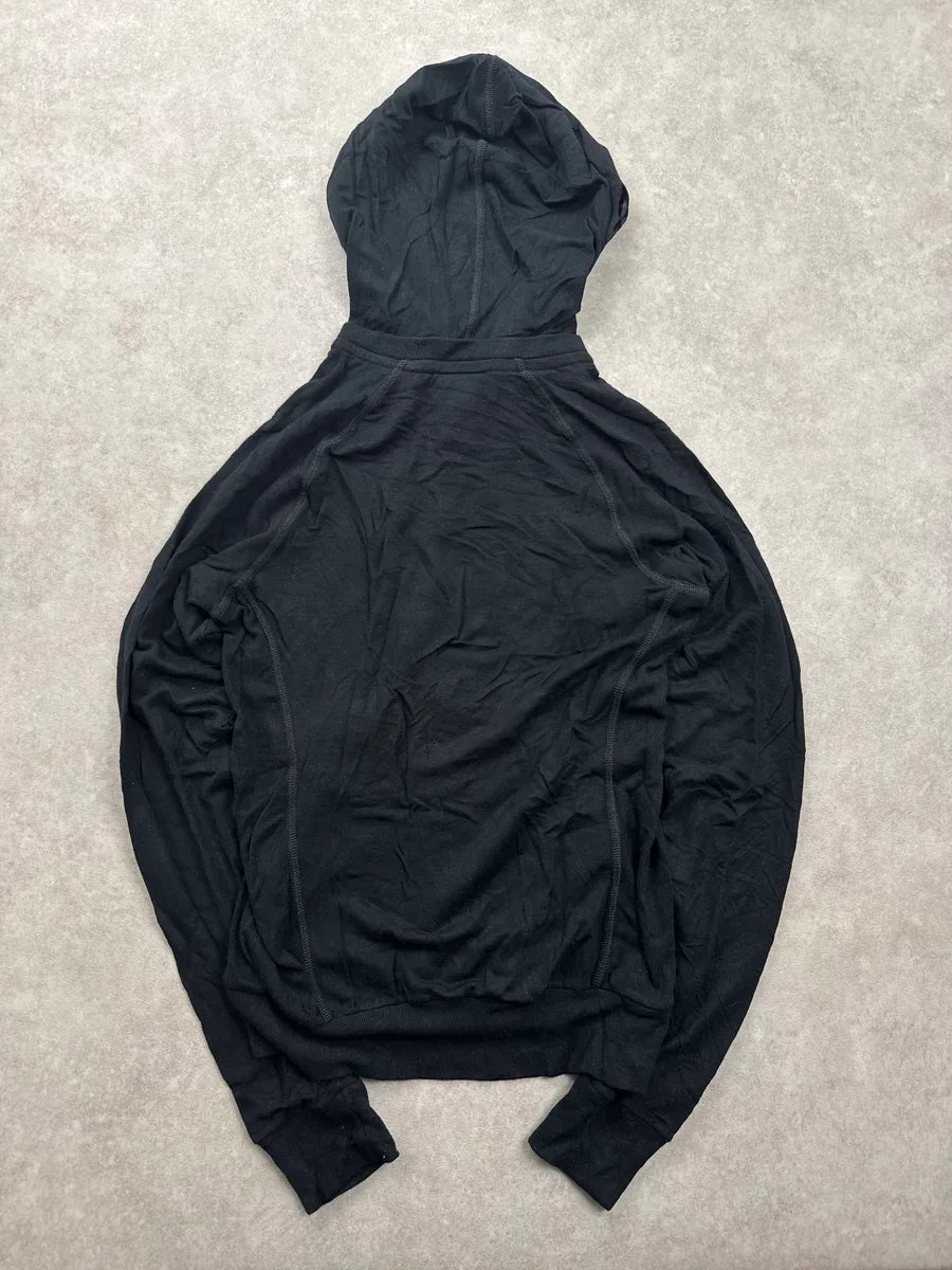 AW2006 Dolce & Gabbana Black Heart Zip-Up Hoodie kYMhPVfz 5