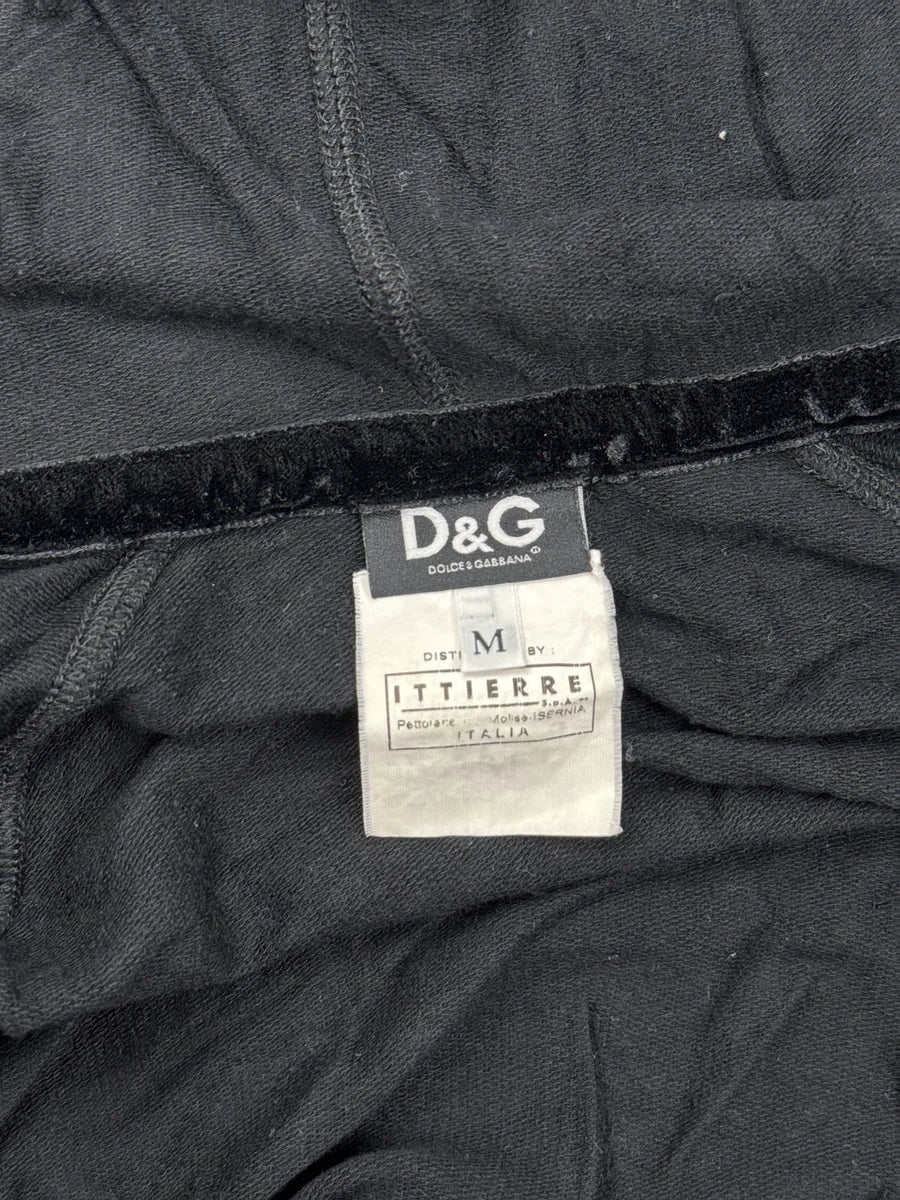 AW2006 Dolce & Gabbana Black Heart Zip-Up Hoodie kYMhPVfz 10