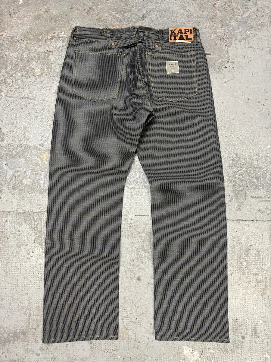 Kapital Century Denim 5P Monkey Cisco Japanese Pants (XL/XXL) BLkwZln 0