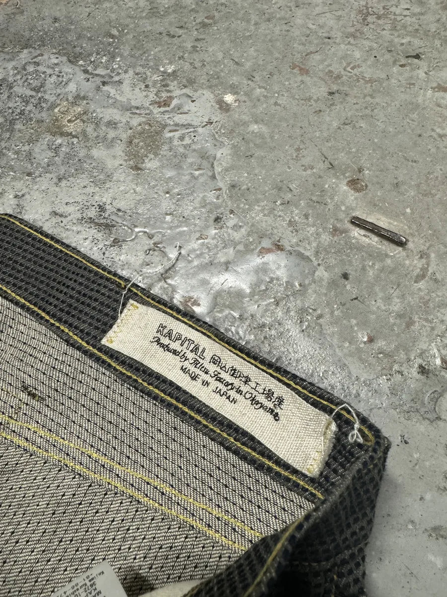 Kapital Century Denim 5P Monkey Cisco Japanese Pants (XL/XXL) BLkwZln 6