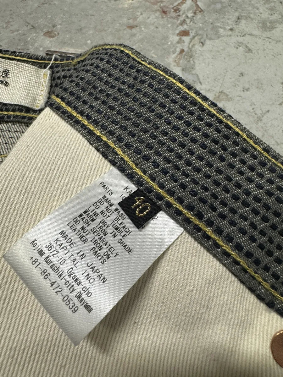 Kapital Century Denim 5P Monkey Cisco Japanese Pants (XL/XXL) BLkwZln 7