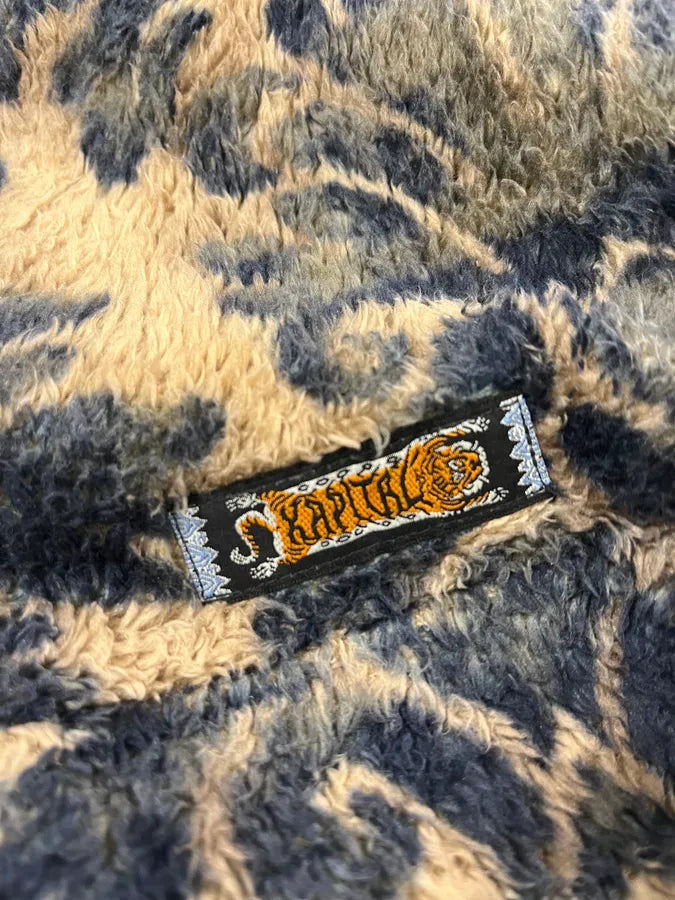 Kapital Damask Fleece Snap Beige Sweater soeDxgH 5