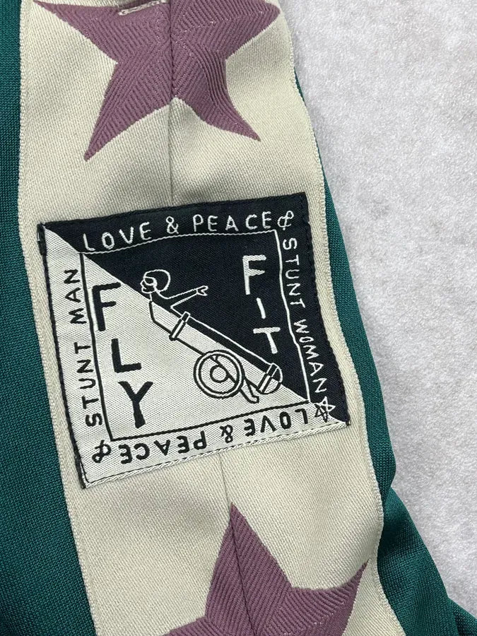 Kapital Green Beige Side Stars Elastic Jogger Pants xLjinuP 8