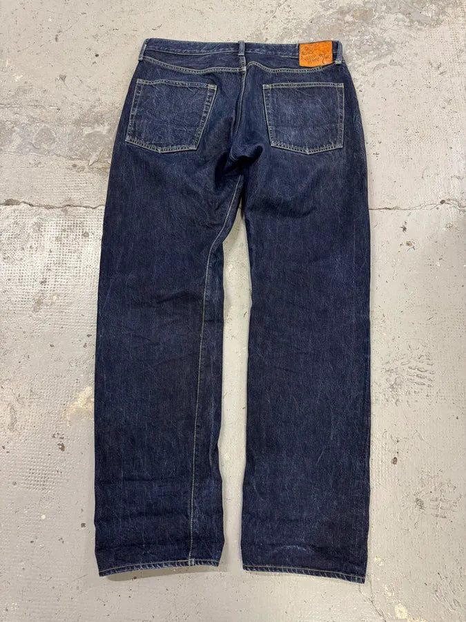 Kapital Large Brut Salvedge Japanese Denim Jeans eJUteaE 5