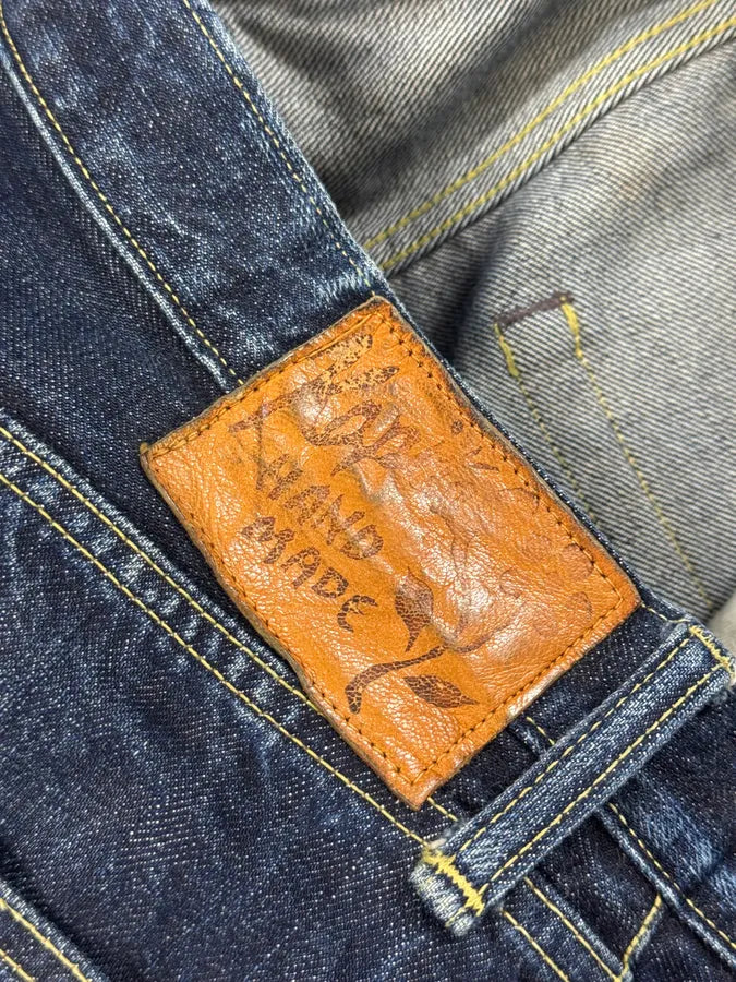 Kapital Large Brut Salvedge Japanese Denim Jeans eJUteaE 6