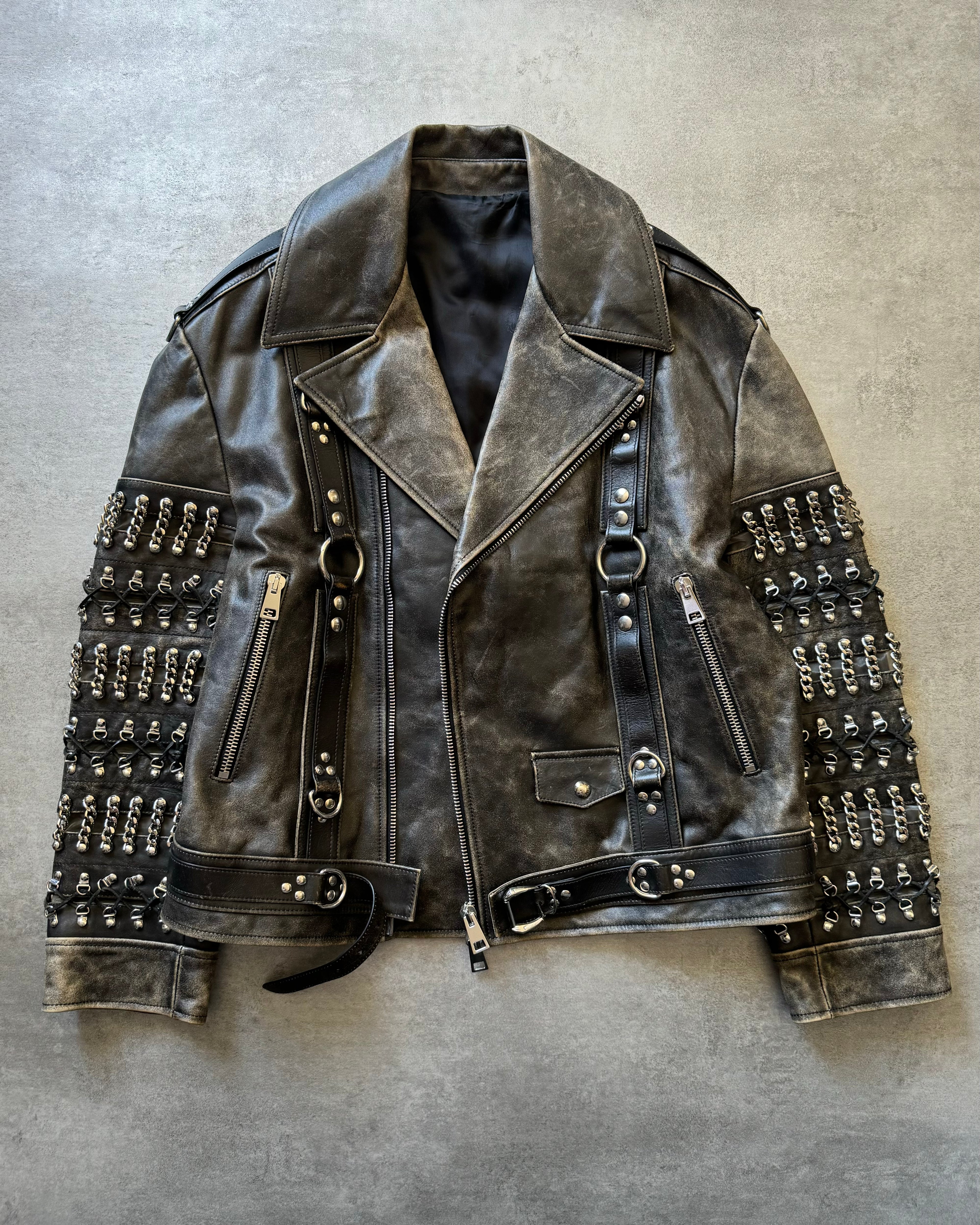 AW2022 Roberto Cavalli Rebellion Metallic Provocative Leather AW2022 Roberto Cavalli Rebellion Metallic Provocative Leather