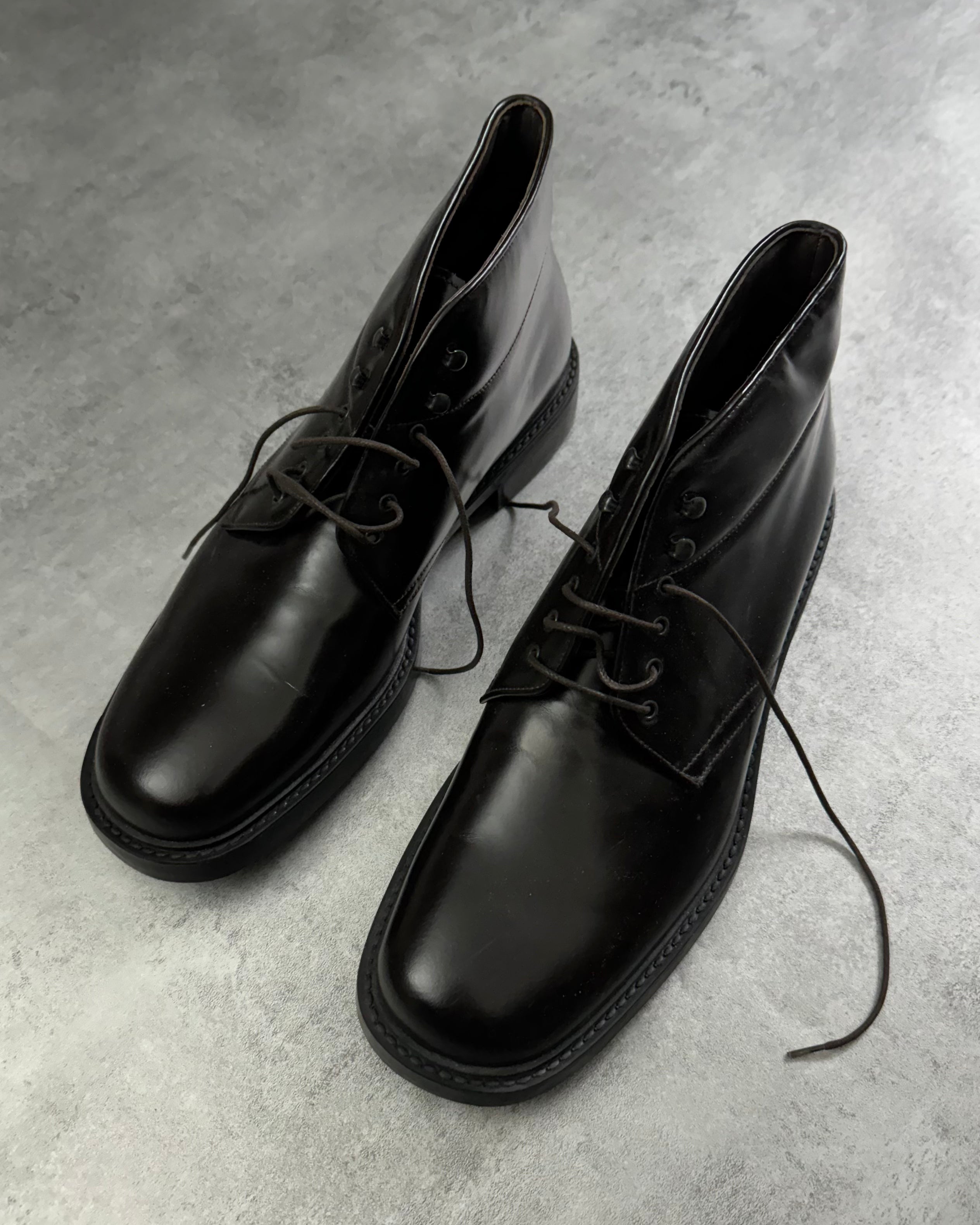 2000s Prada Soft Premium Dark Leather Boots – Dolce Vita Hub