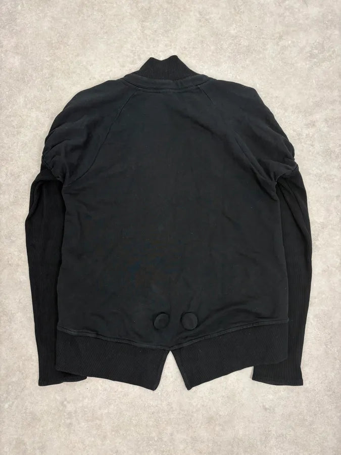 Kenzo Asymmetrical Buttoned Light Black Jacket XGMoBJJ 5