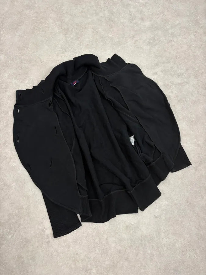 Kenzo Asymmetrical Buttoned Light Black Jacket XGMoBJJ 6