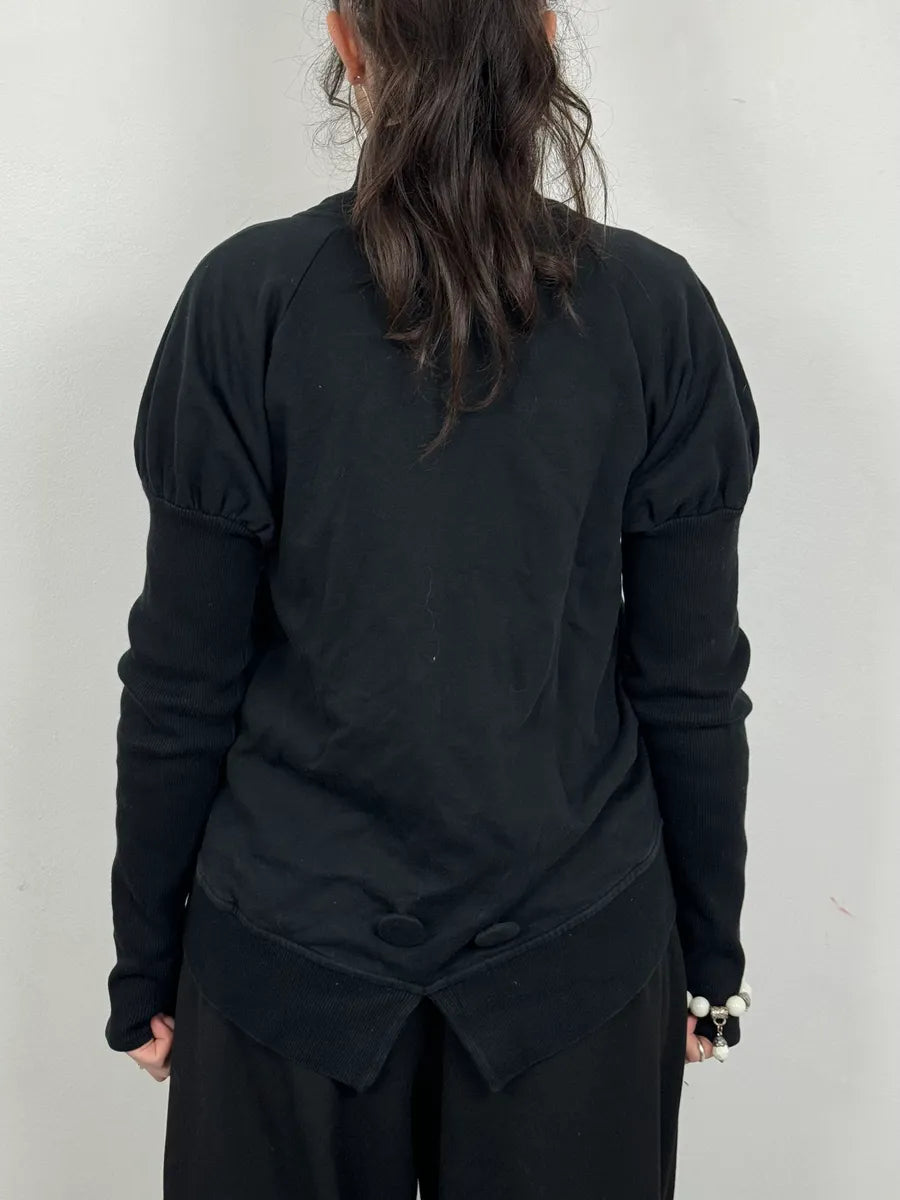 Kenzo Asymmetrical Buttoned Light Black Jacket XGMoBJJ 2